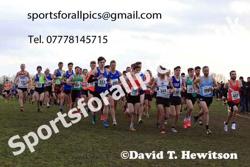 Senior Mens 2024 Northern Cross Country Champs., Sedgefield. Photo: David T. Hewitson/Sports for All Pics